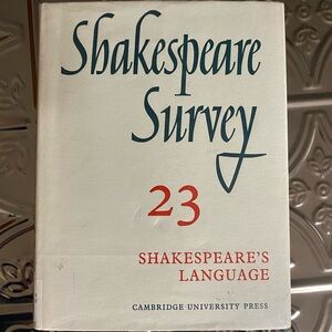 Shakespeare survey book
